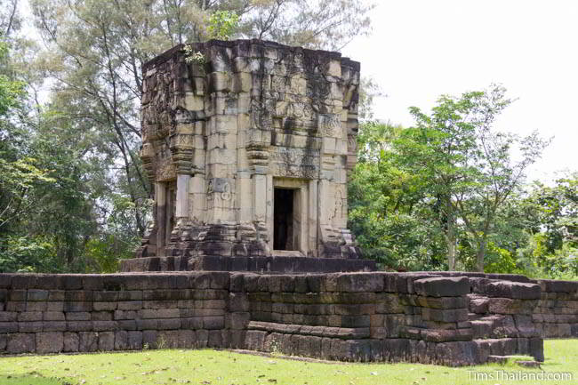 Ban Phluang Khmer ruin in Thailand.