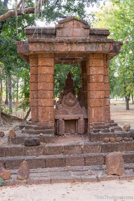 shrine made form laterite of Ku Mithila Khmer ruin