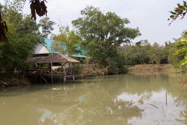 northern part of moat around Ku Sampan Ka Khmer ruin