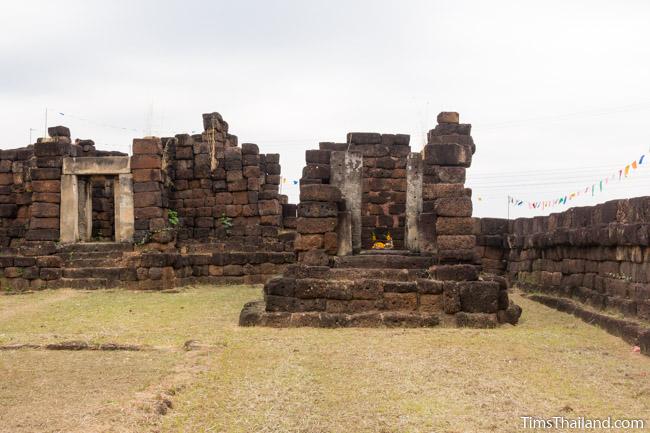 gopura and library of Ku Kaew Khmer ruin Khon Kaen