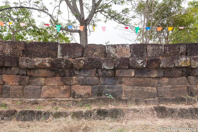 enclosure of Ku Kaew Khmer ruin Khon Kaen