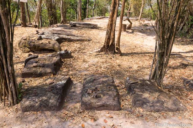 quarry at Phra That Phu Phek Khmer ruin