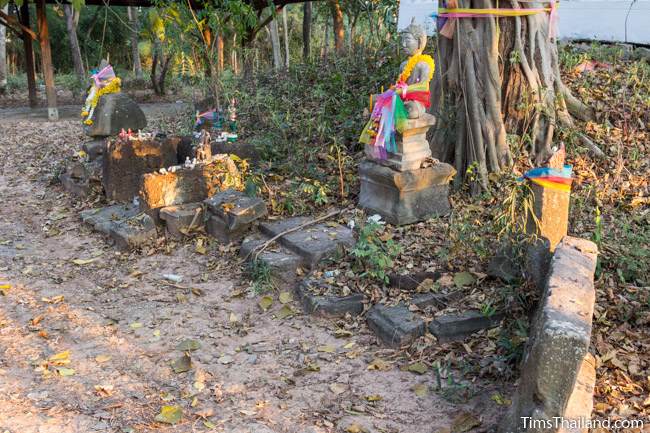 former shrine at Non Thaen Phra Khmer ruin