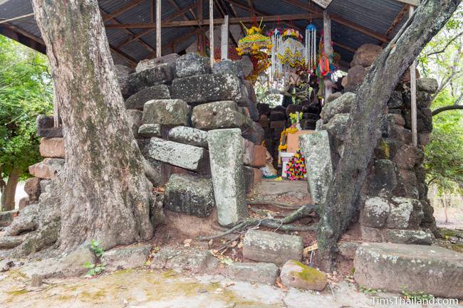 west doorway of Prang Ku Kaeng Sanam Nang Khmer ruin