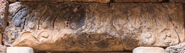 sanctuary interior lintel of Prang Ku Chaiyaphum Khmer ruin