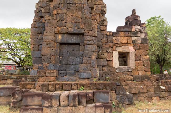 side view of sanctuary of Prang Ku Chaiyaphum Khmer ruin