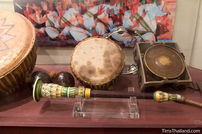 musical instruments in Narathiwat City Museum