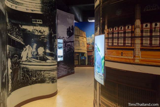 photos of the city in Narathiwat City Museum