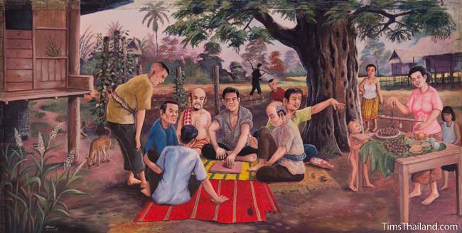 mural of second khong