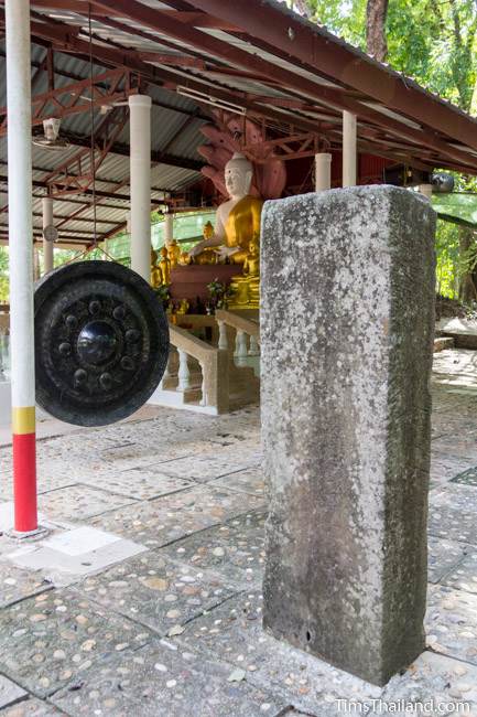 sandstone pillar at Ku Kaew Chaiyaram Khmer ruin