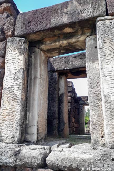 front entrance of gopura at Ku Kaew Khmer ruin