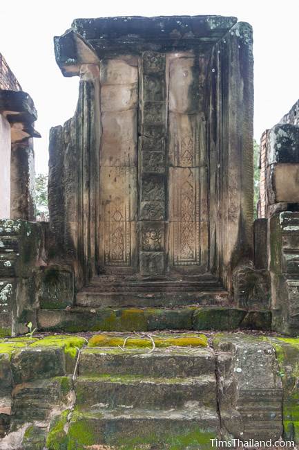 east false door at Prang Phakho Khmer ruin