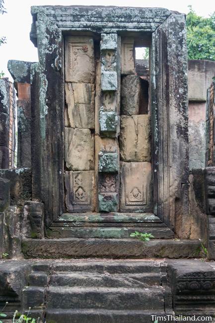 north false door at Prang Phakho Khmer ruin
