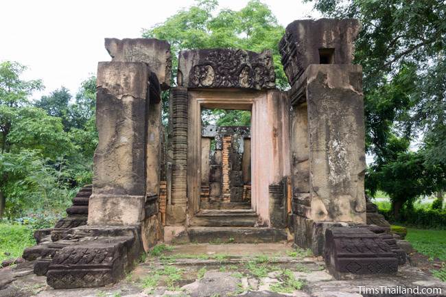 front view of library at Prang Phakho Khmer ruin