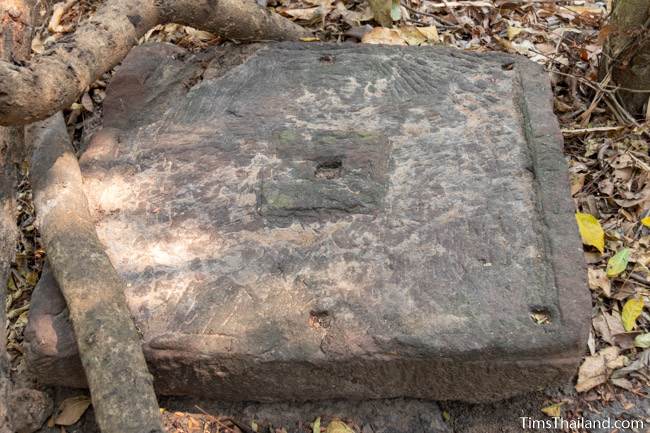 sandstone pedestal