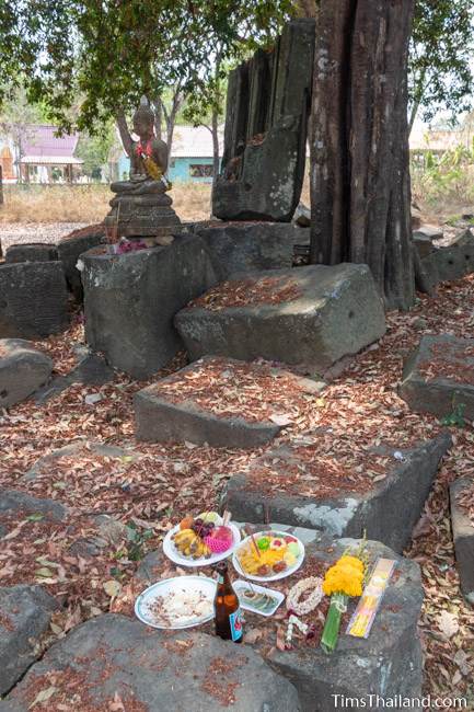 food offered to the Buddha shrine