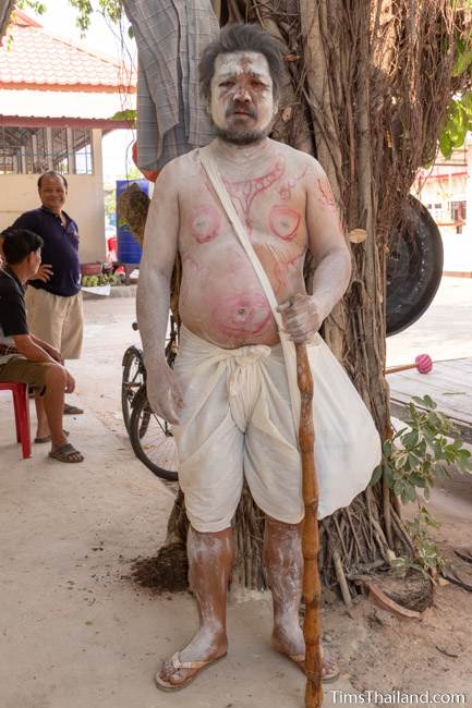 man dressed as Chuchok