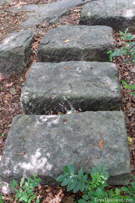 sandstone blocks in quarry