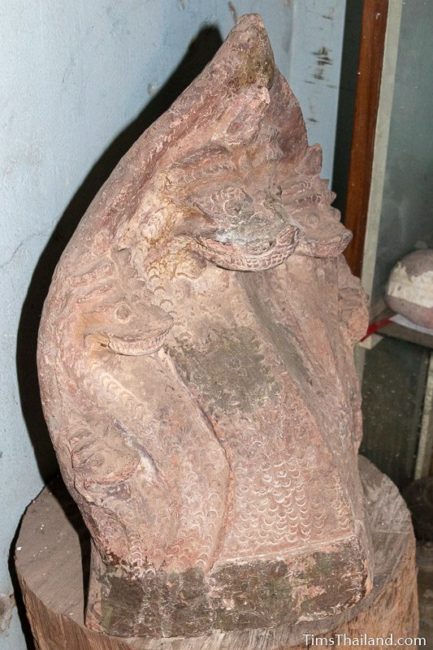 Khmer naga antefix