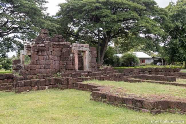 gopura and inner walkway