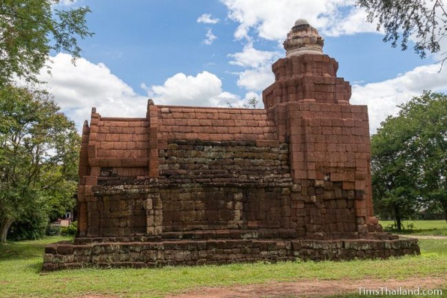 north side of temple