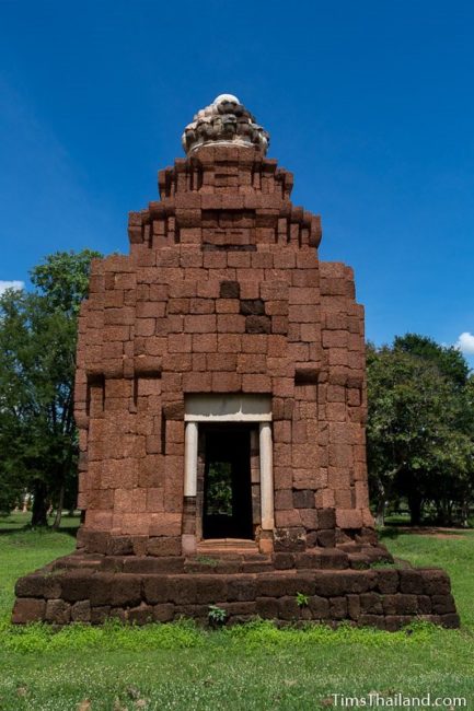 west side of temple