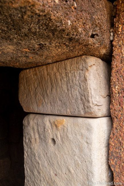 door frame in gopura