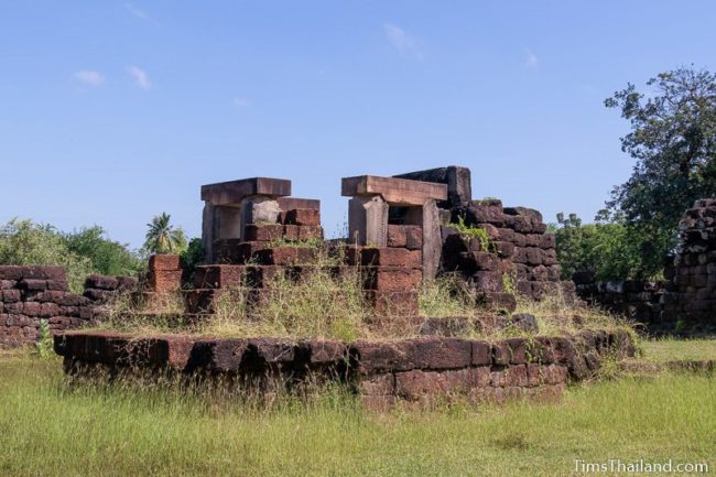 corner view of back of main sanctuary