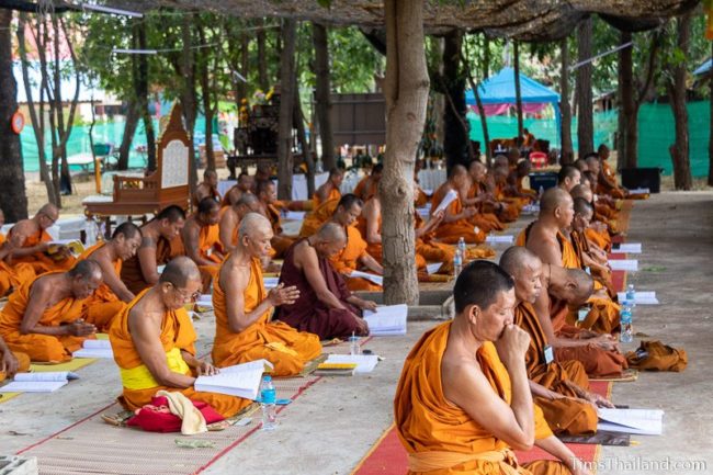 monks chanting