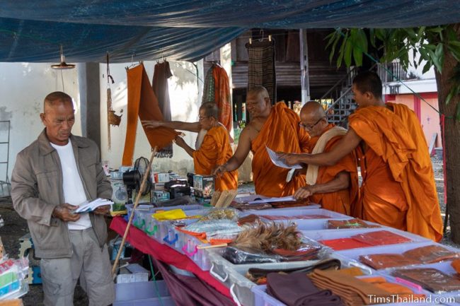 monks shopping