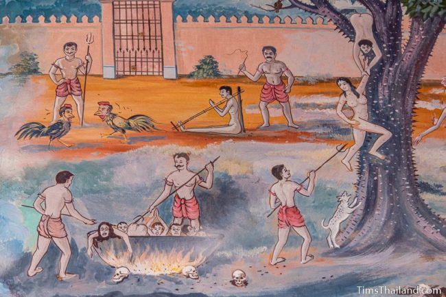 mural of hell