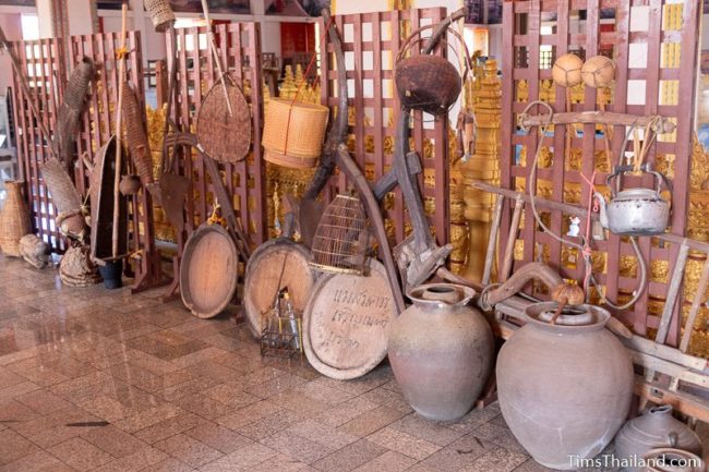 home and farm equipment in the museum