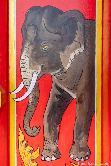 painting of an elephant
