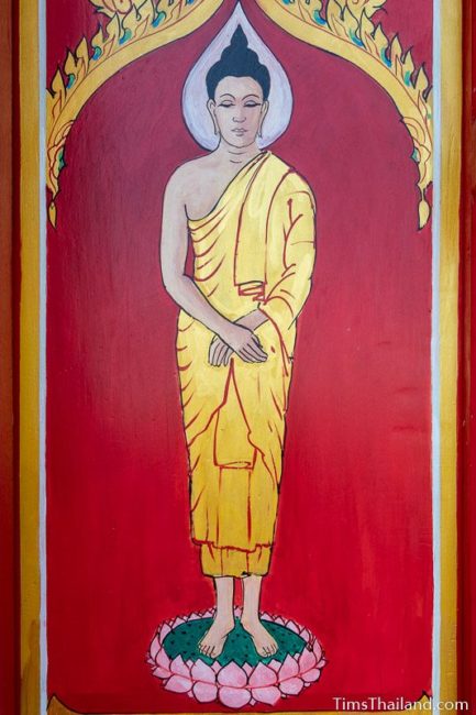 painting of the Sunday Buddha