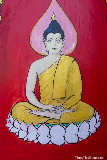 painting of the Thursday Buddha