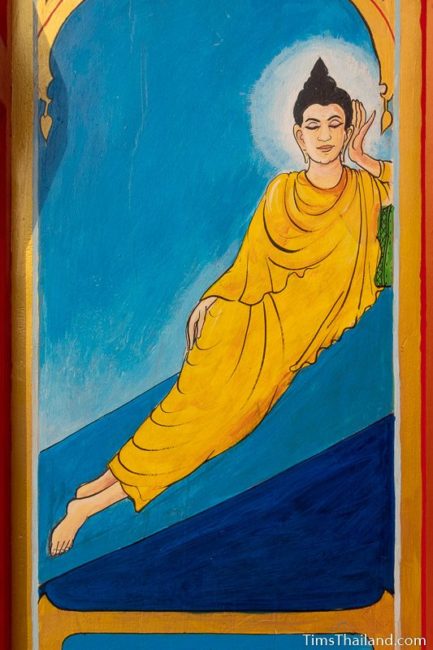 painting of the Tuesday Buddha