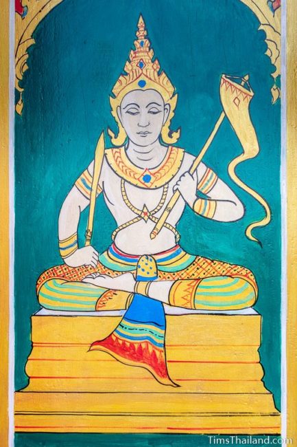 painting of the god Vayu