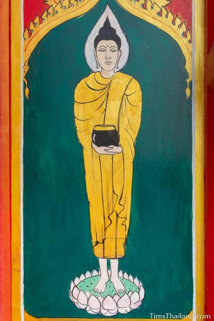 painting of the Wednesday daytime Buddha