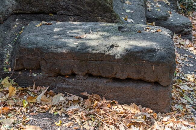 lone sandstone block