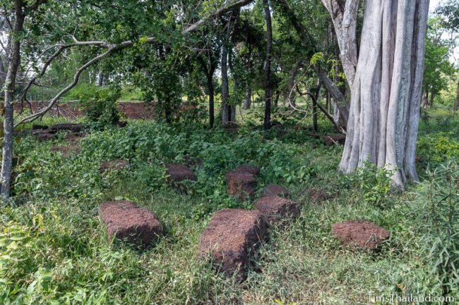 laterite blocks