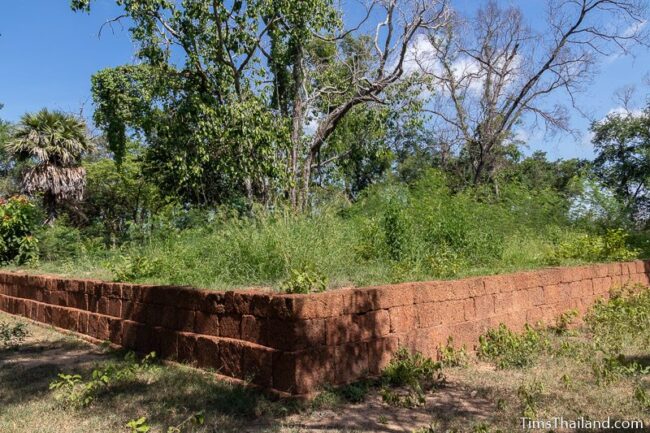 laterite wall