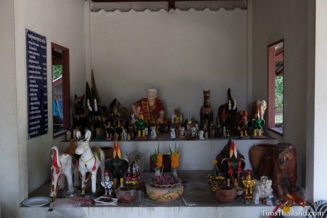 statues inside the shrine