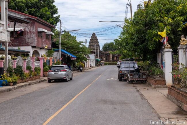 view of Prasat Phimai from near the eastern gate