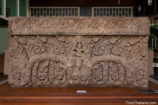 lintel with Indra riding Erawan