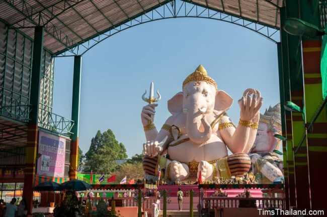 large Ganesh statue