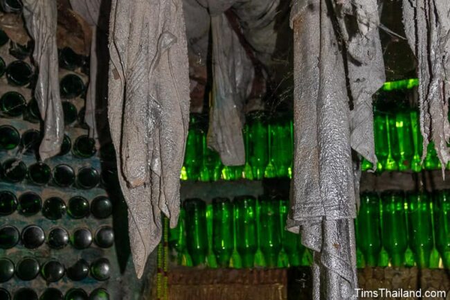 stalctites and bottles