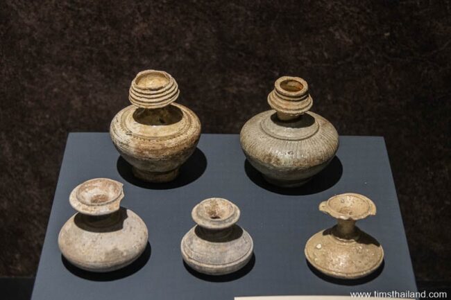 five Khmer bottles