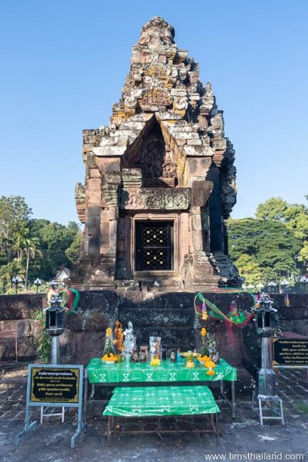 east view of the temple