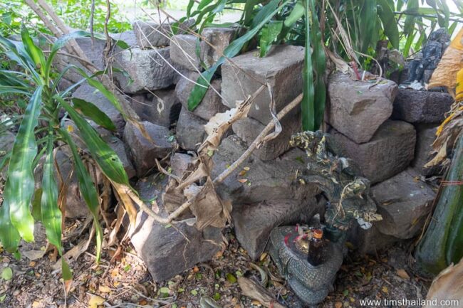 pile of sandstone blocks