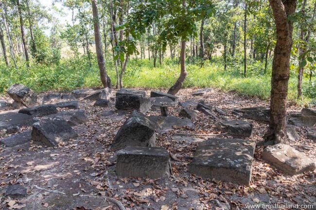 blocks in quarry